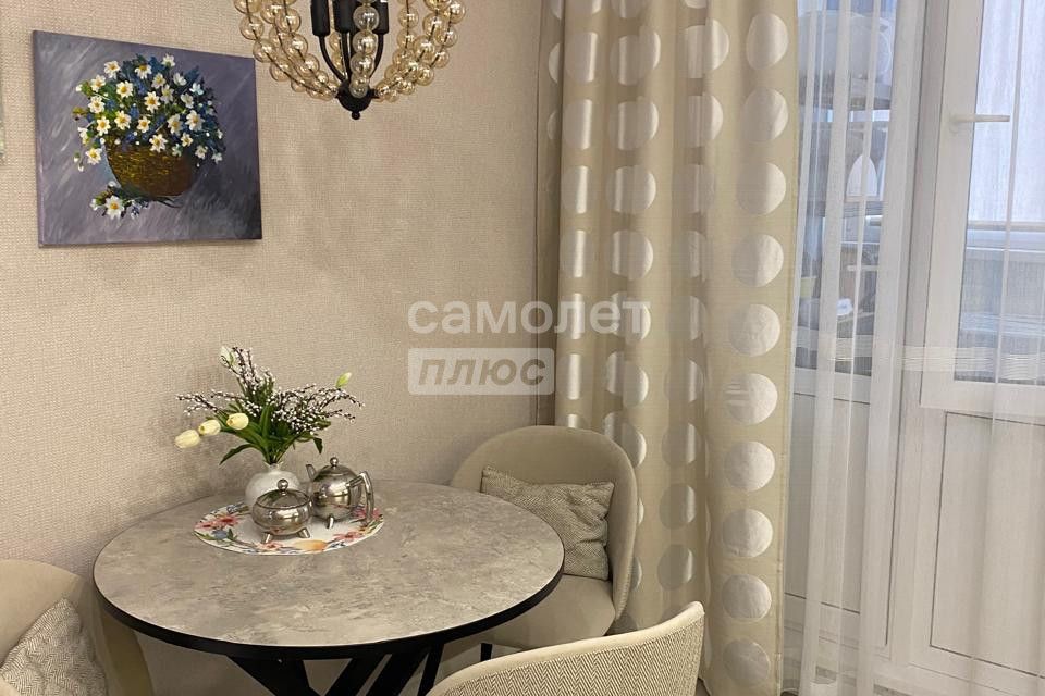 Продаётся 1-комнатная квартира, 39.9 м²