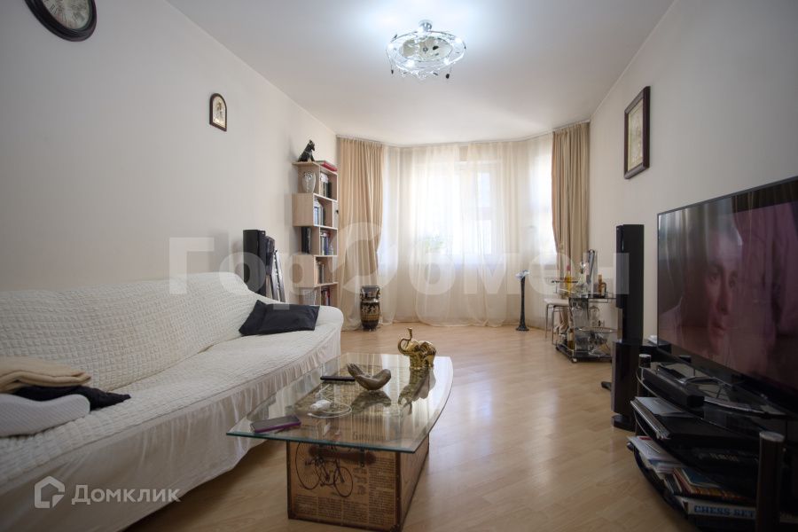 Продаётся 3-комнатная квартира, 76.4 м²