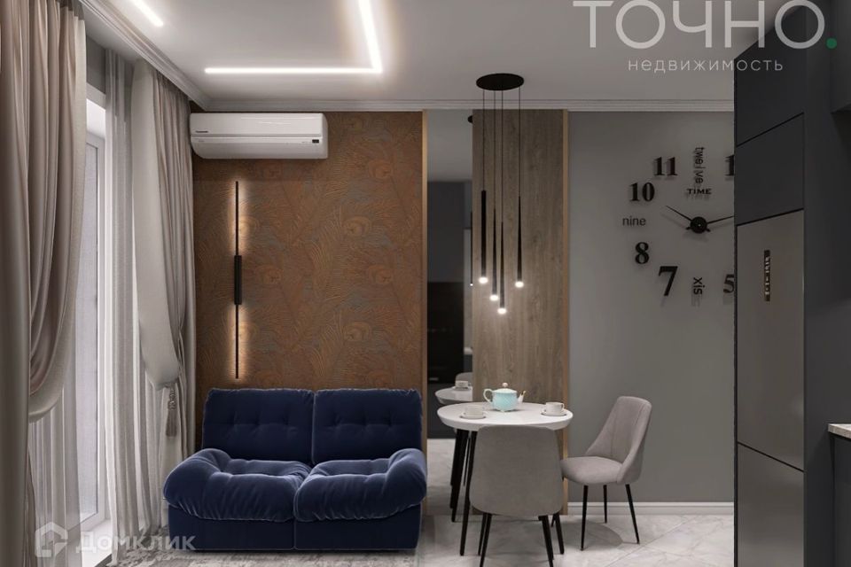 Продаётся 1-комнатная квартира, 47.9 м²