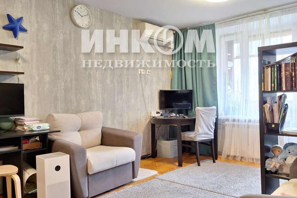 Продаётся 1-комнатная квартира, 33.4 м²