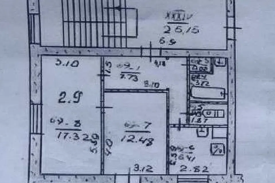 Продаётся 2-комнатная квартира, 49.1 м²