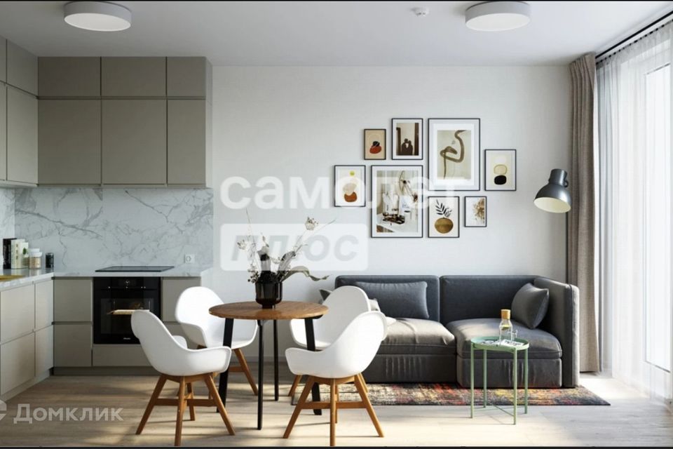 Продаётся 2-комнатная квартира, 53.2 м²