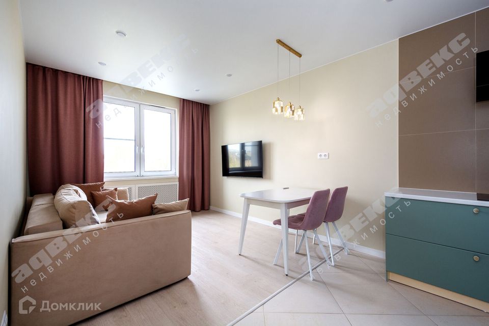 Продаётся 1-комнатная квартира, 41.2 м²