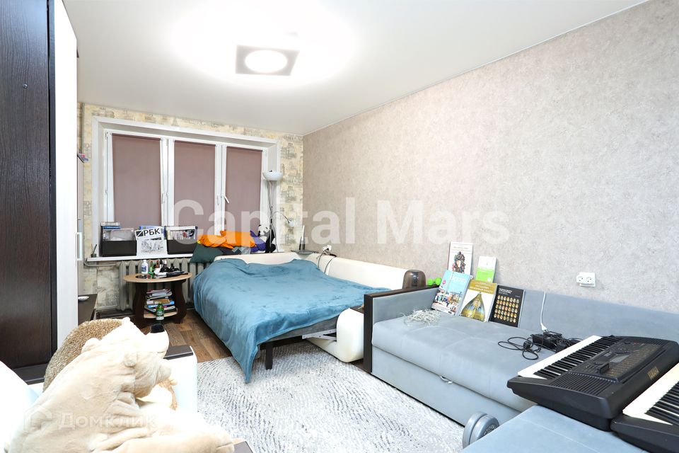 Продаётся 2-комнатная квартира, 45.6 м²