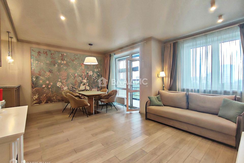 Продаётся 2-комнатная квартира, 54.8 м²
