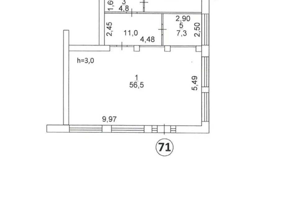 Сдаётся помещение своб. назначения, 95.7 м²