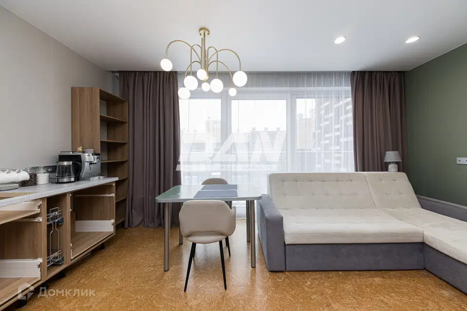 Продаётся 2-комнатная квартира, 53.6 м²