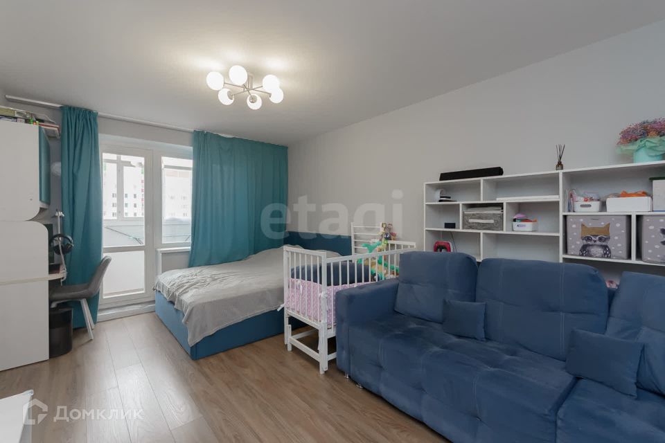 Продаётся 1-комнатная квартира, 46.1 м²