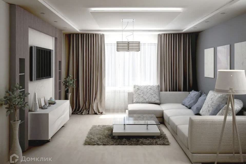 Продаётся 2-комнатная квартира, 59.8 м²