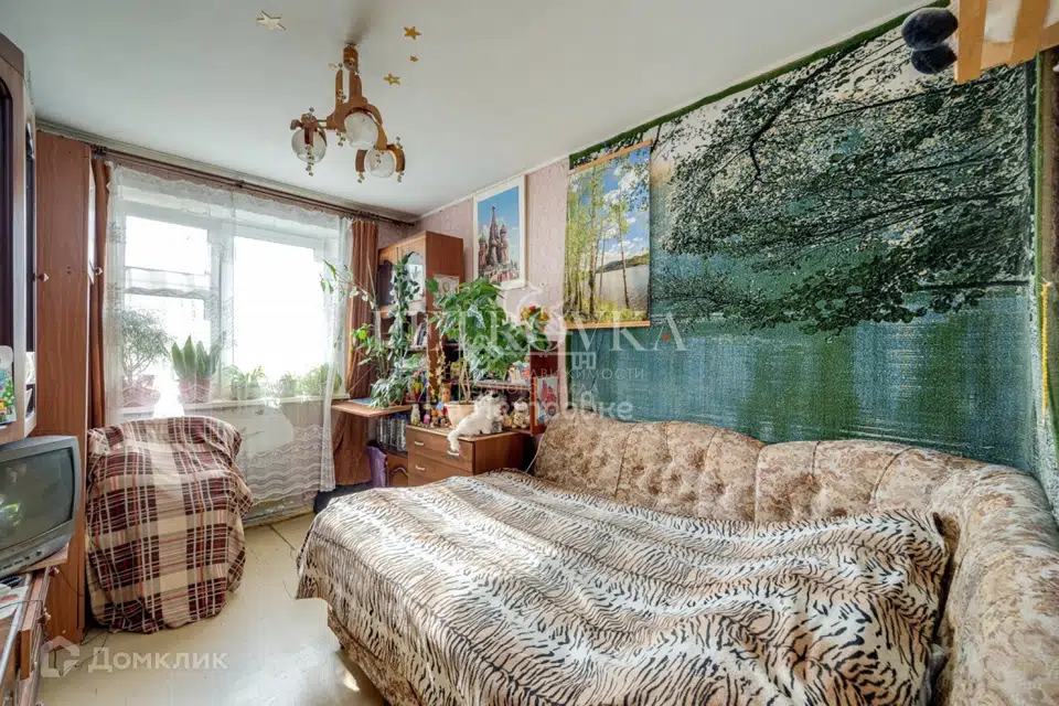 Продаётся 3-комнатная квартира, 65.7 м²