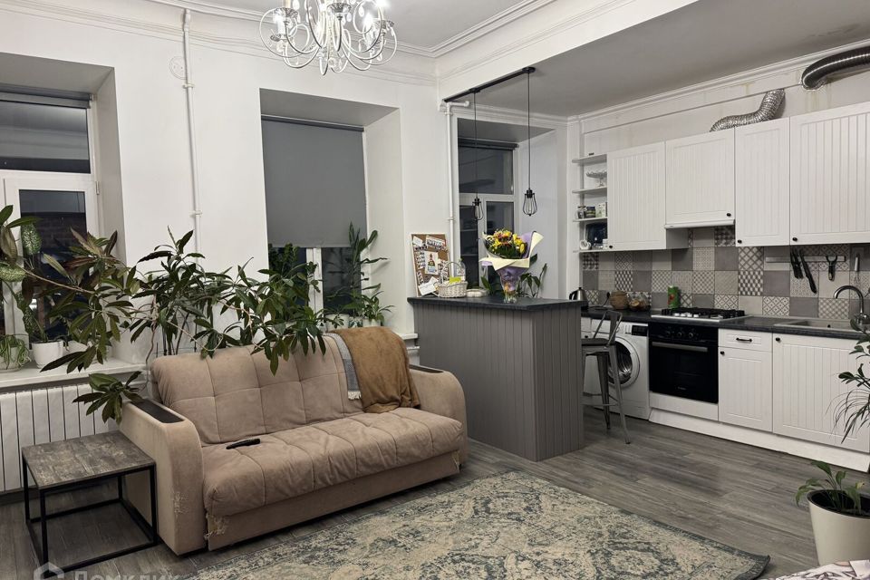 Продаётся 1-комнатная квартира, 46.1 м²