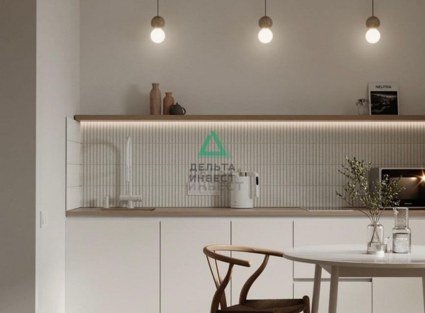 Продаётся 1-комнатная квартира, 39.19 м²