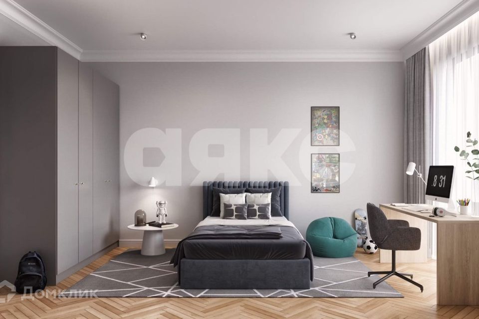 Продаётся 1-комнатная квартира, 46 м²