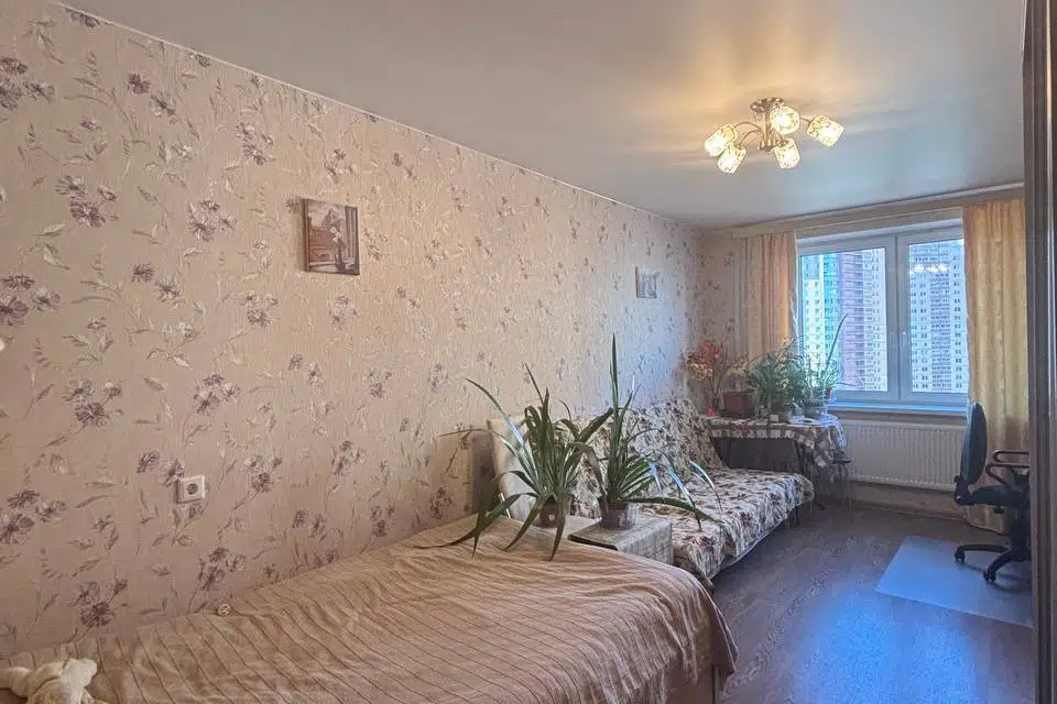 Продаётся 1-комнатная квартира, 35.5 м²