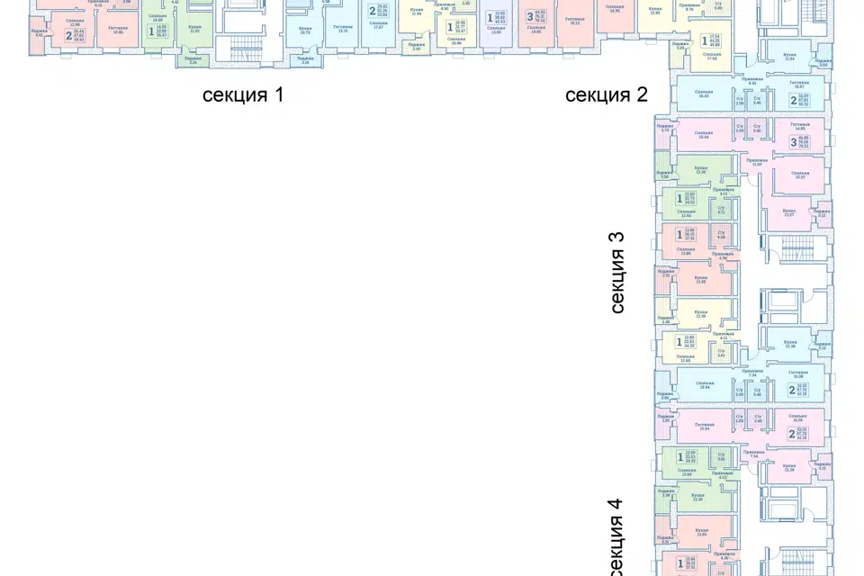 Продаётся 1-комнатная квартира, 37.5 м²
