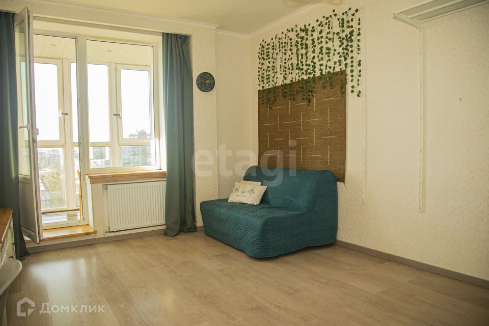 Продаётся 1-комнатная квартира, 39.4 м²