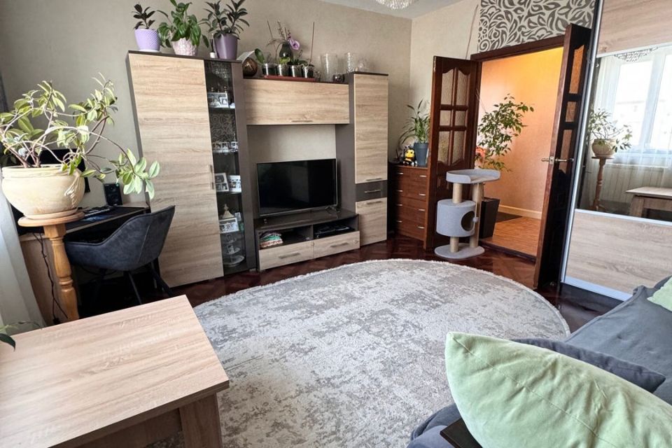 Продаётся 3-комнатная квартира, 65.1 м²