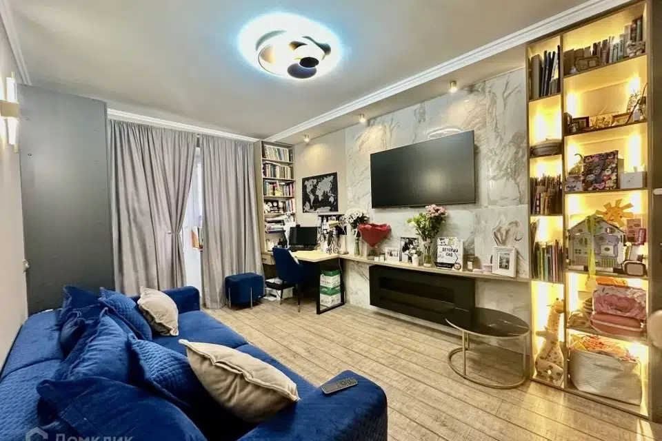 Продаётся 2-комнатная квартира, 56.4 м²
