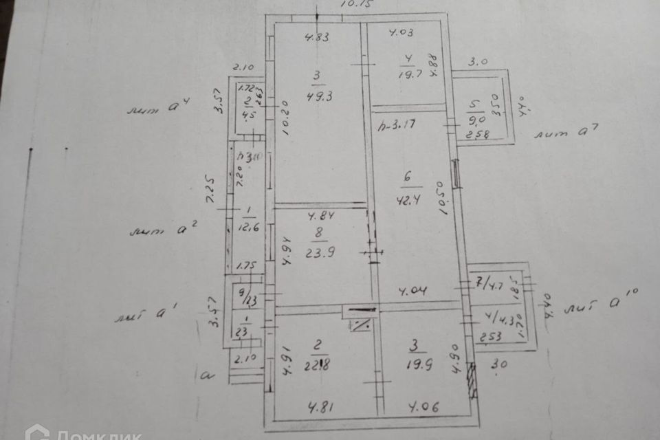 Продаётся помещение своб. назначения, 210 м²