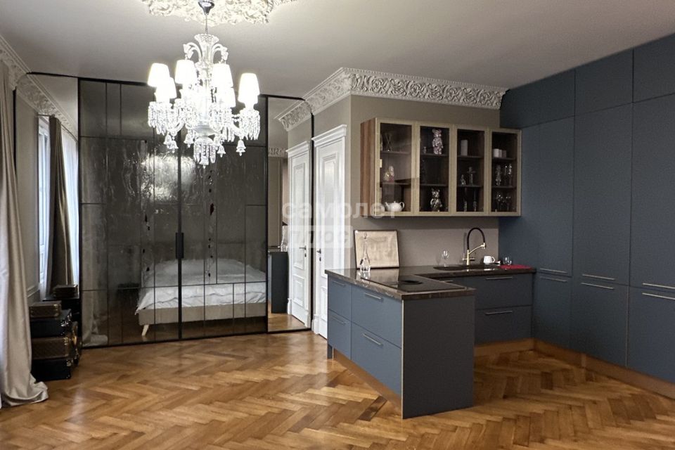 Продаётся 1-комнатная квартира, 45.3 м²