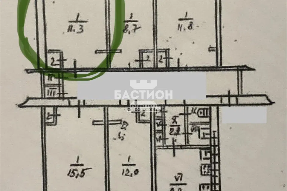 Продаётся комната в 1-комн. квартире, 11.3 м²