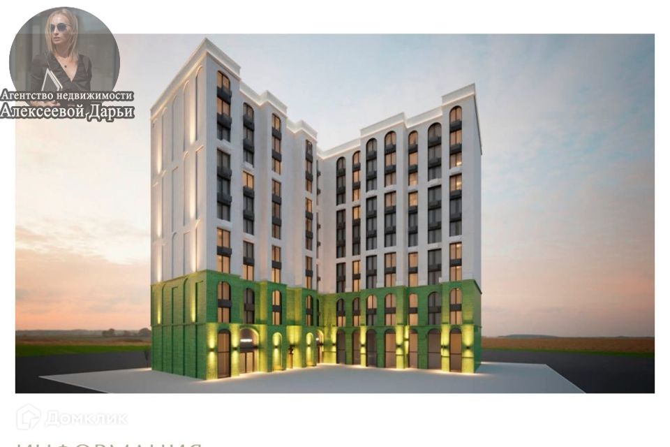 Продаётся 1-комнатная квартира, 34.21 м²