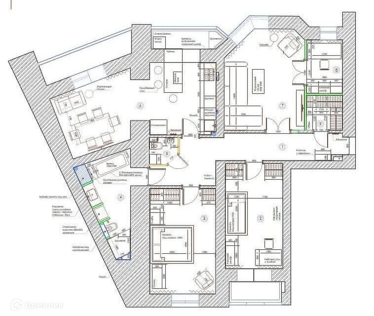 Продаётся 3-комнатная квартира, 113.5 м²