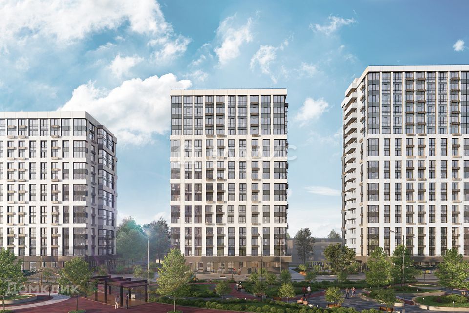 Продаётся 1-комнатная квартира, 42.09 м²