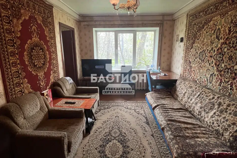 Продаётся 3-комнатная квартира, 53.6 м²