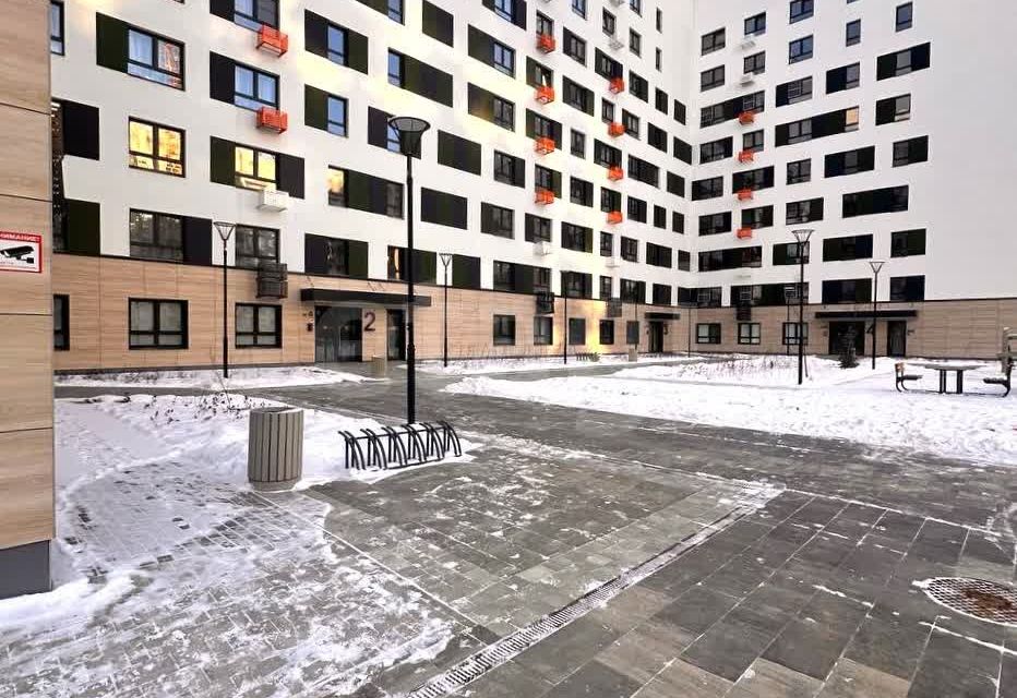 Продаётся 1-комнатная квартира, 39.4 м²