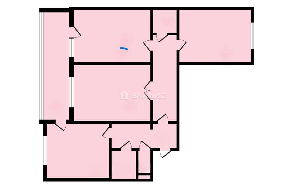 Продаётся 3-комнатная квартира, 99 м²