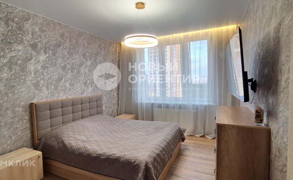 Продаётся 2-комнатная квартира, 58.26 м²