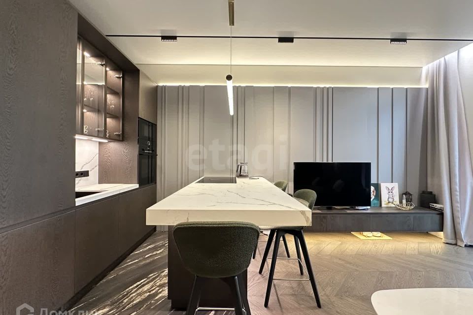 Продаётся 1-комнатная квартира, 46.7 м²