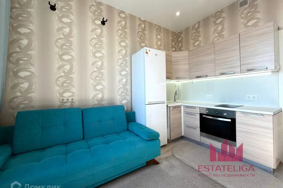 Продаётся 1-комнатная квартира, 38.6 м²