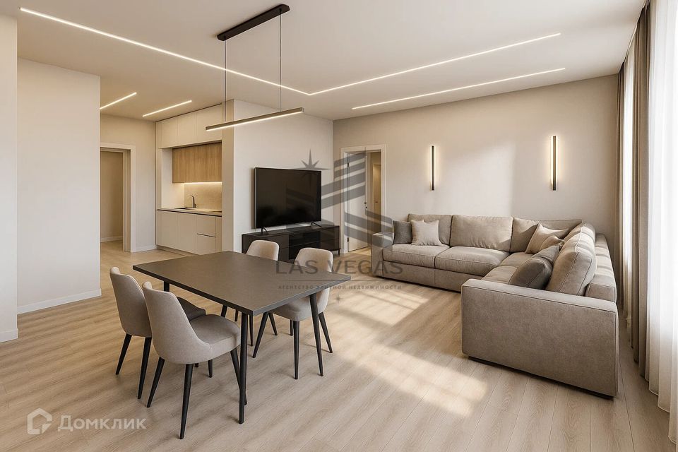 Сдаётся 3-комнатная квартира, 90 м²