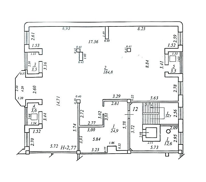 Продаётся 5-комнатная квартира, 220.3 м²
