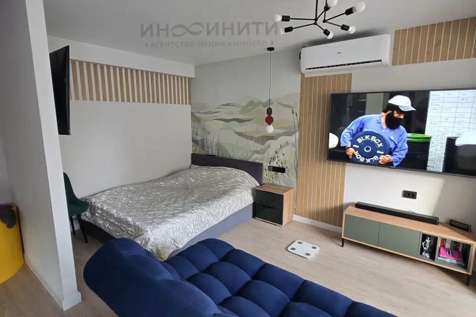 Продаётся 1-комнатная квартира, 45 м²