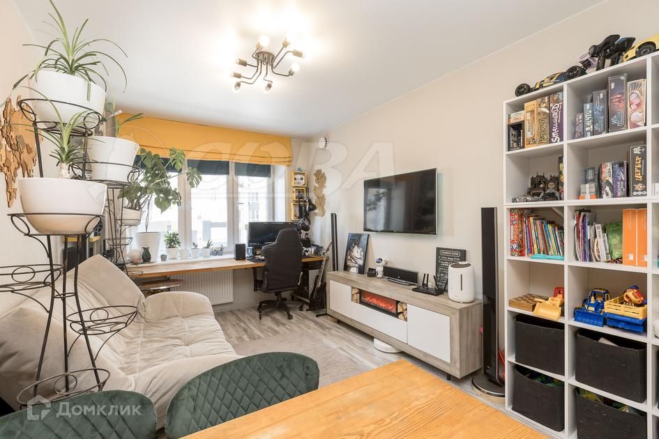 Продаётся 1-комнатная квартира, 44 м²
