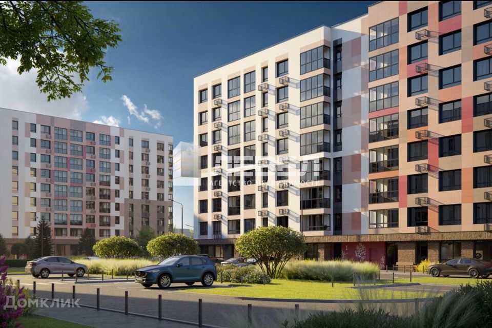 Продаётся 1-комнатная квартира, 40.2 м²