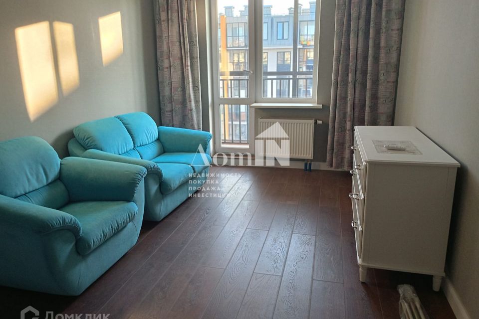 Продаётся 1-комнатная квартира, 40.4 м²