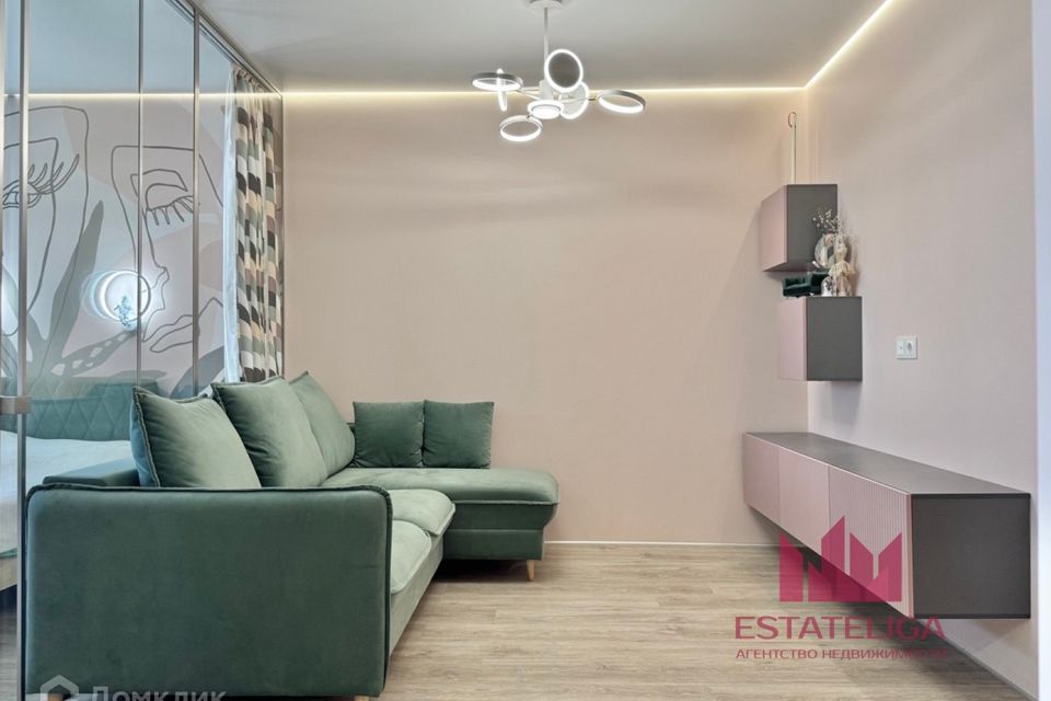 Продаётся 1-комнатная квартира, 39.8 м²