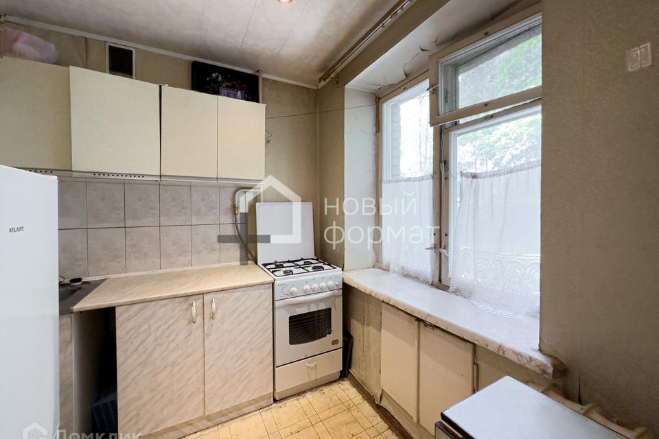 Продаётся 2-комнатная квартира, 41.4 м²