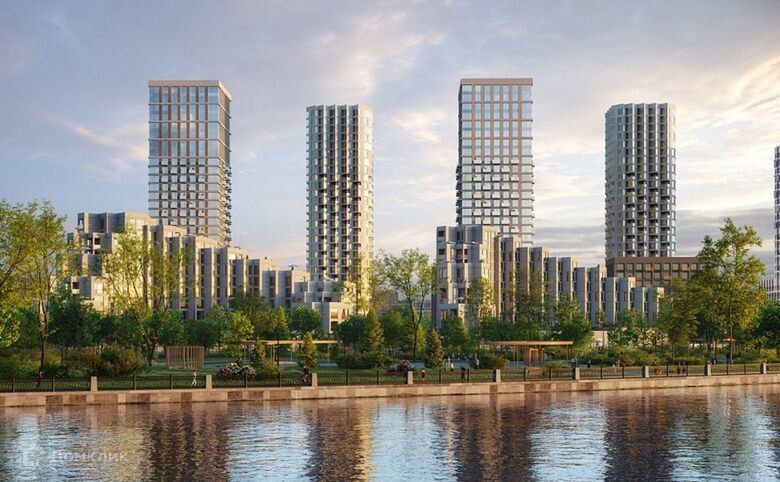 Продаётся 1-комнатная квартира, 59.4 м²