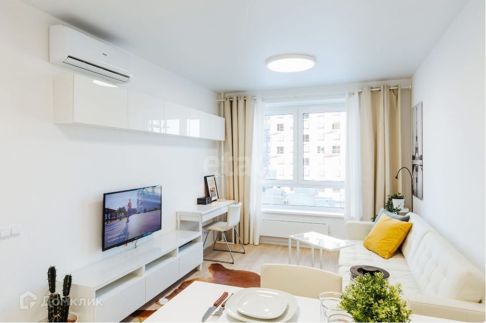 Продаётся 2-комнатная квартира, 43.8 м²