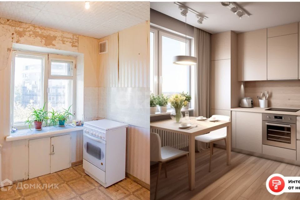 Продаётся 2-комнатная квартира, 41.3 м²