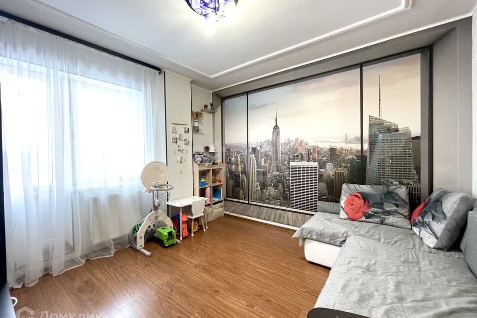 Продаётся 1-комнатная квартира, 39.4 м²