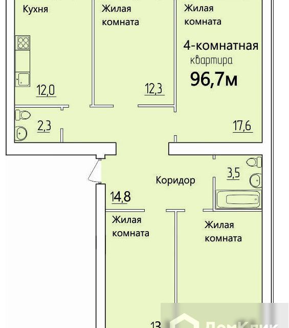 Расположение квартир Юг 2 Алабина 10.