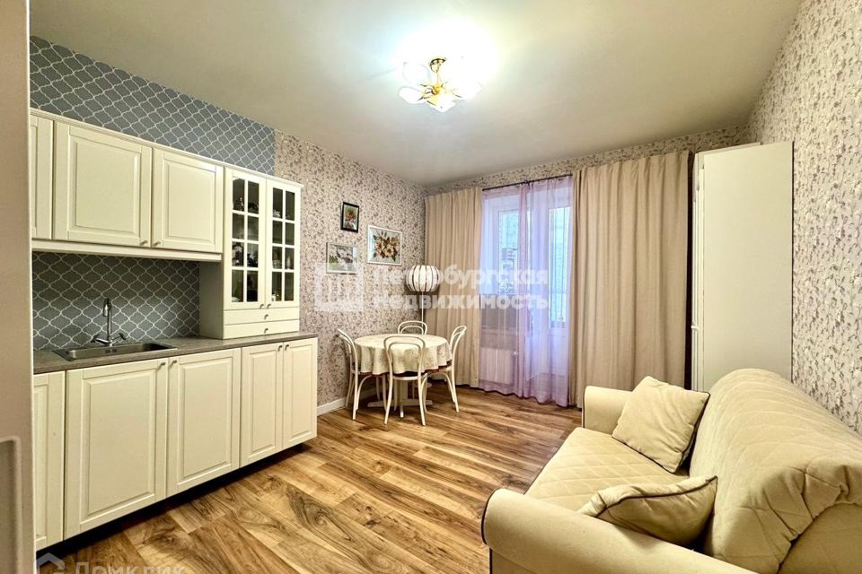 Продаётся 1-комнатная квартира, 44.7 м²