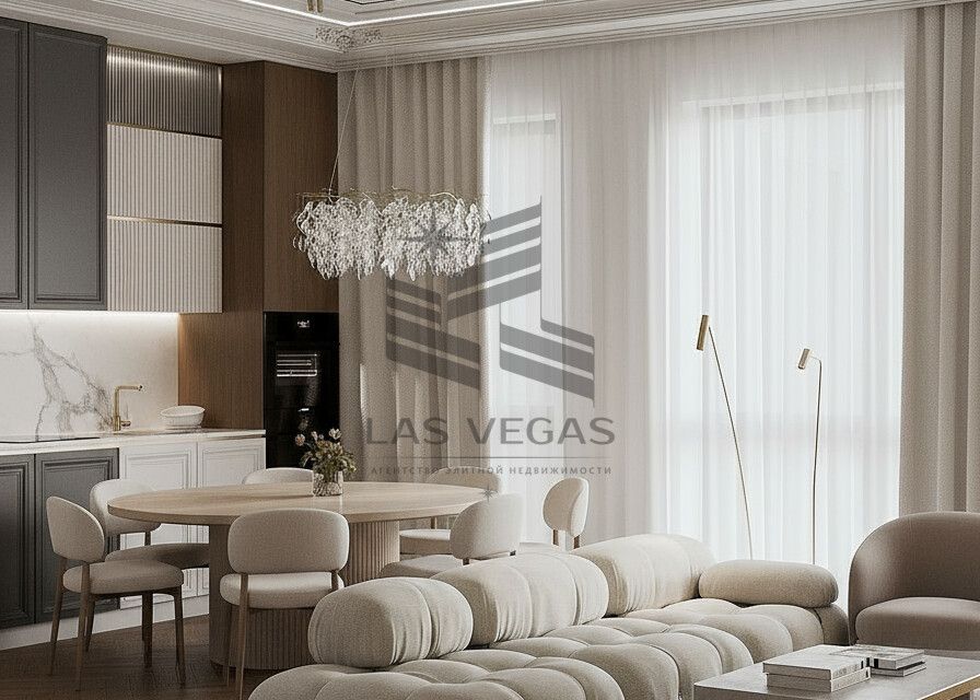 Сдаётся 3-комнатная квартира, 125 м²