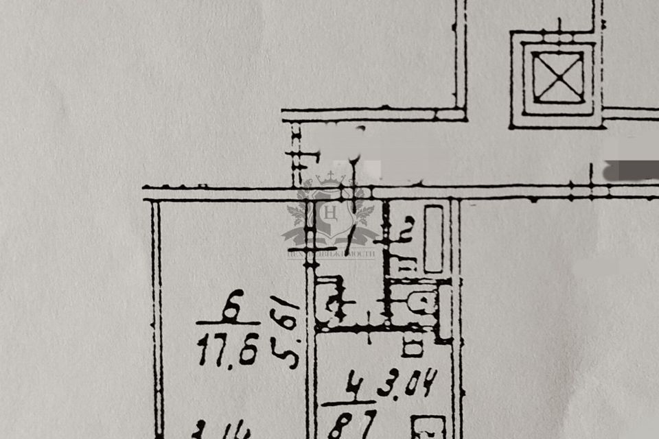 Продаётся 1-комнатная квартира, 33 м²